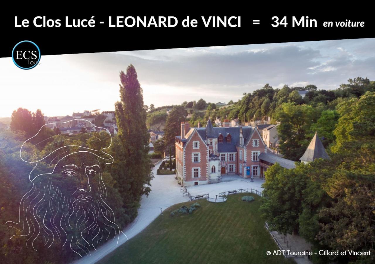 "Le Roll'S" - 1 Chambre - 5 Couchages - Calme - Terrasse - Parking Prive 图尔 外观 照片